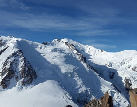 Hochtouren, Mont Blanc mit Grand Paradiso, Mayerl Alpin