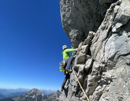 Klettern im Dachsteingebirge (3)