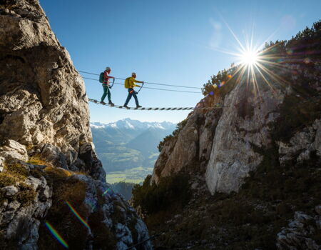 Klettersteige, Klettersteigkurs am Stoderzinken, Mayerl Alpin