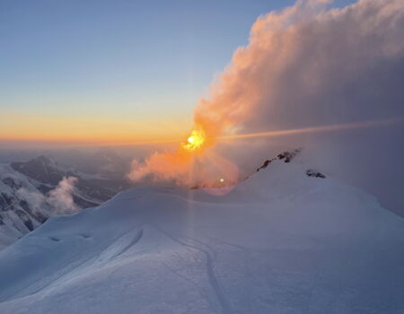 SonnenuntergangMargheritahütte